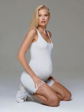 Bunpsuit Cindy white romper
